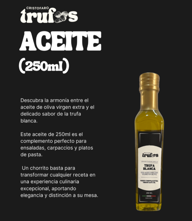 Aceite de Oliva con Trufa Blanca - Imagen 2