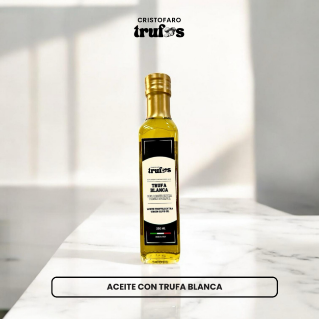Aceite de Oliva con Trufa Blanca