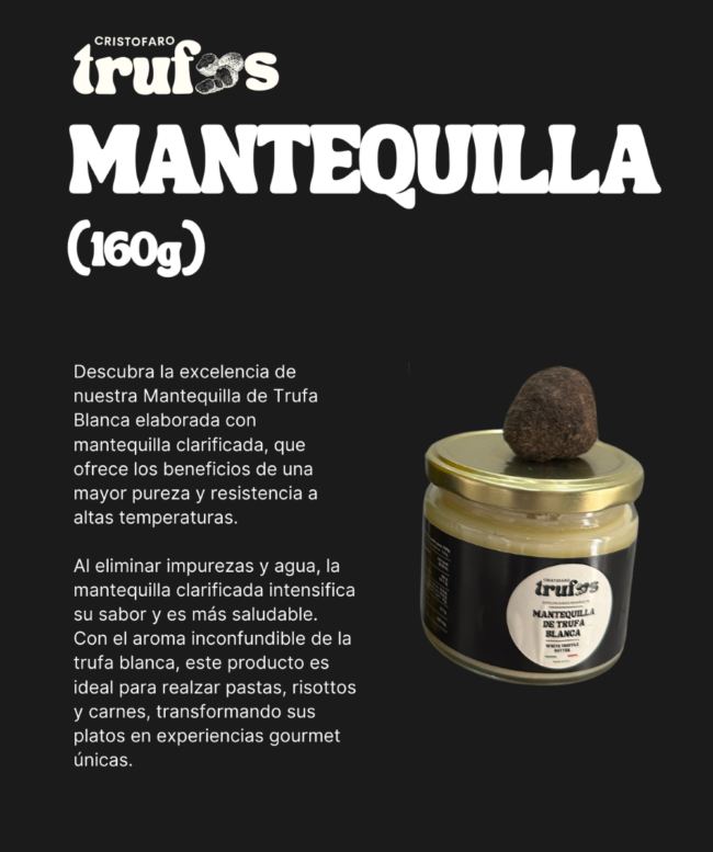 Mantequilla de Trufa Blanca (160g) - Imagen 2