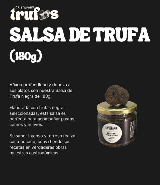 Salsa de Trufa Negra (180g) - Imagen 2